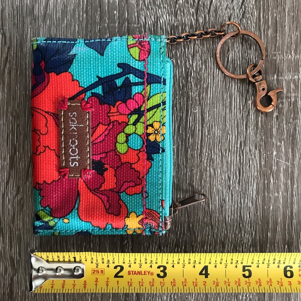 Sakroots keychain wallet